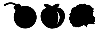 Bomb Ass Fro logo